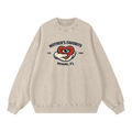 Snow Washed Oversized Sweatshirt