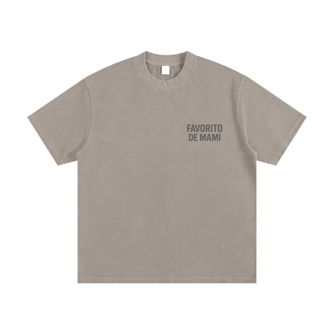 Heavyweight Vintage Washed Frayed T-Shirt