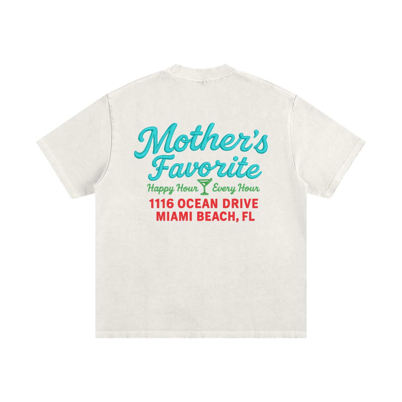 Heavyweight Vintage Washed Frayed T-Shirt