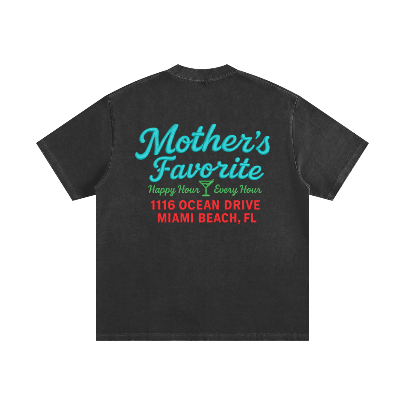 Heavyweight Vintage Washed Frayed T-Shirt